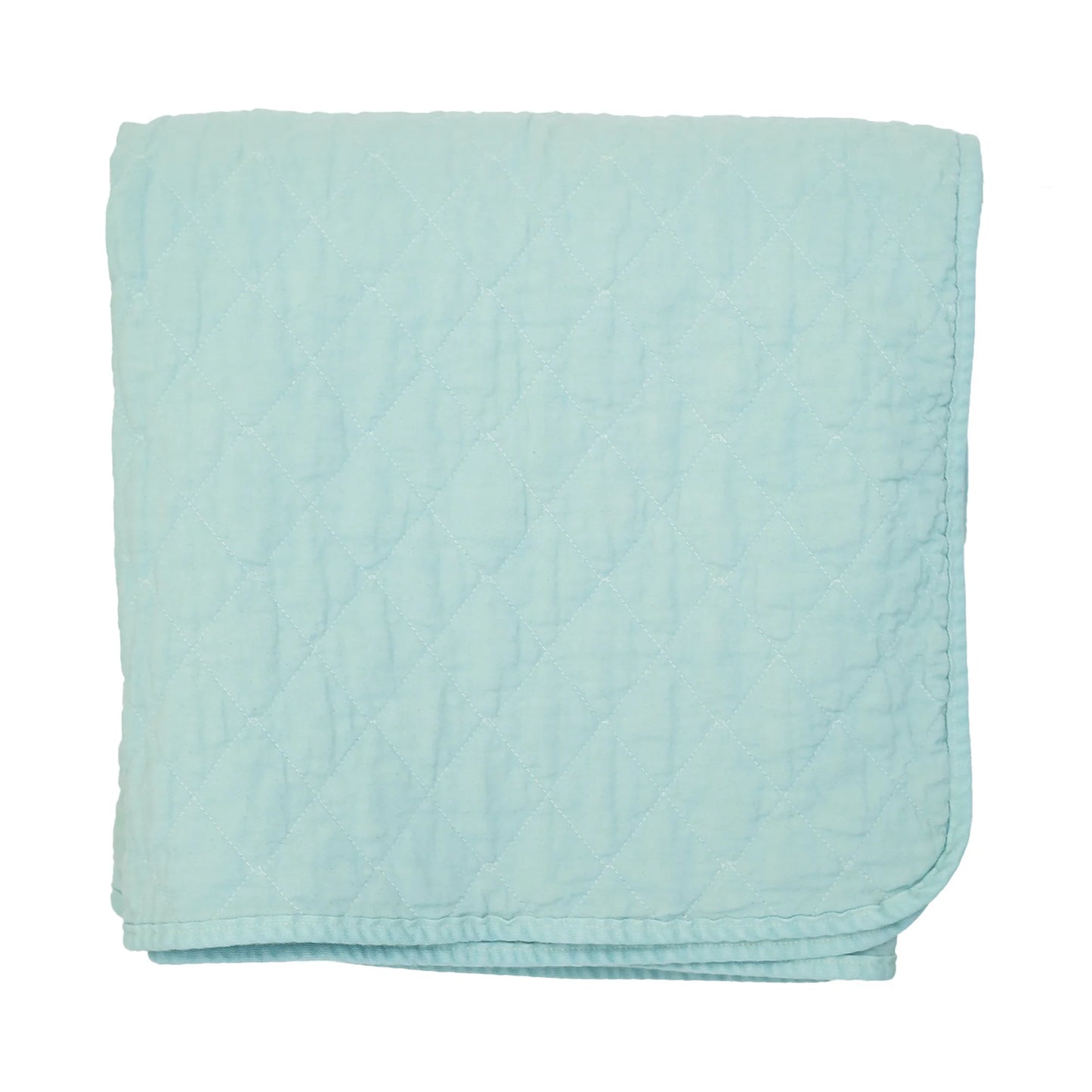 Garment Dyed Throw Blanket - Robin's Egg