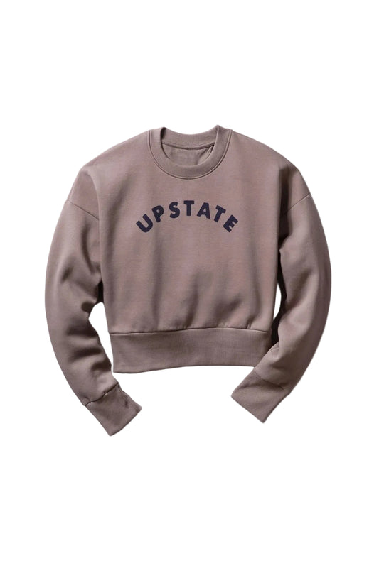 Women's Upstate Arch Sweatshirt - Shiitake / Navy