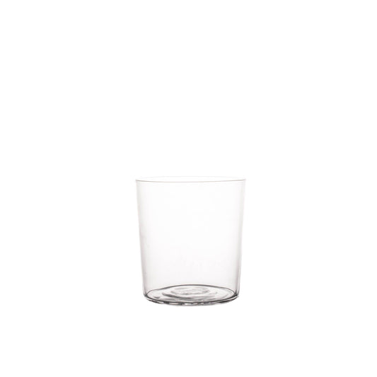 clear glass cup