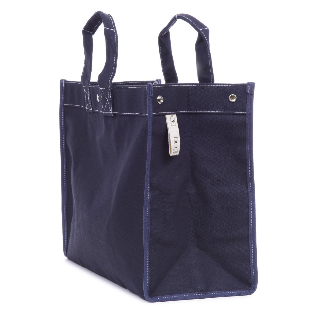 Blue Canvas Tote