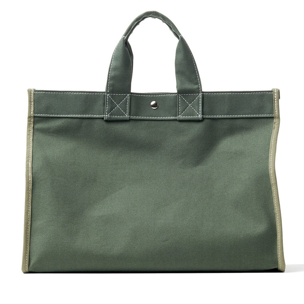 Olive Canvas Tote