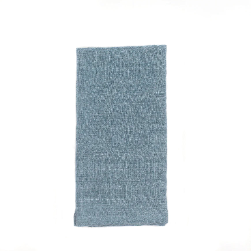 Stone Washed Linen Hemmed Napkin (Set of 2)