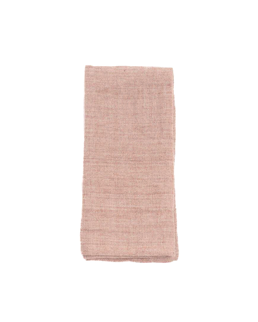 Stone Washed Linen Hemmed Napkin (Set of 2)