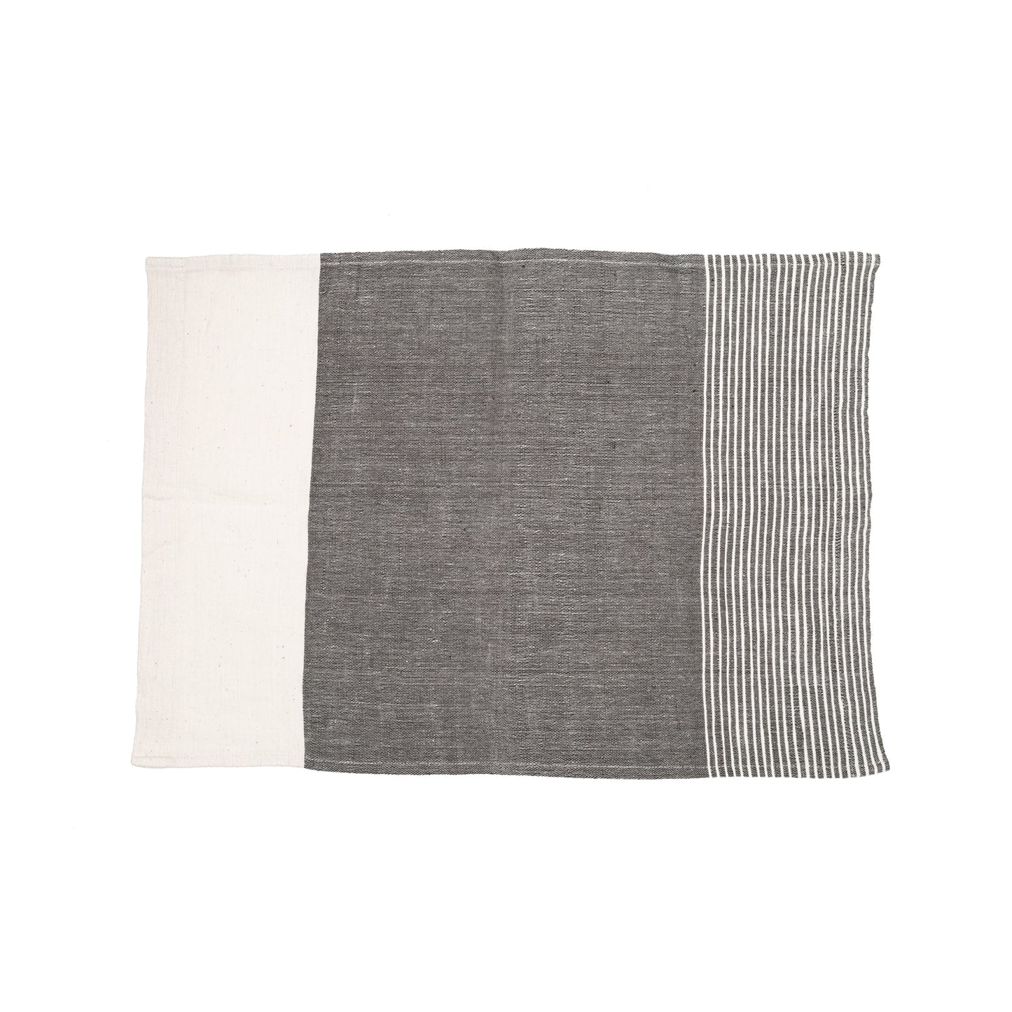 Chesapeake Tea Towel - Grey with Natural
