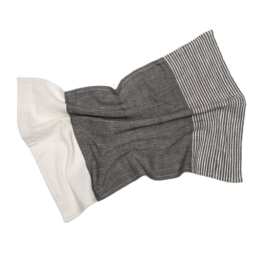 Chesapeake Tea Towel - Grey with Natural