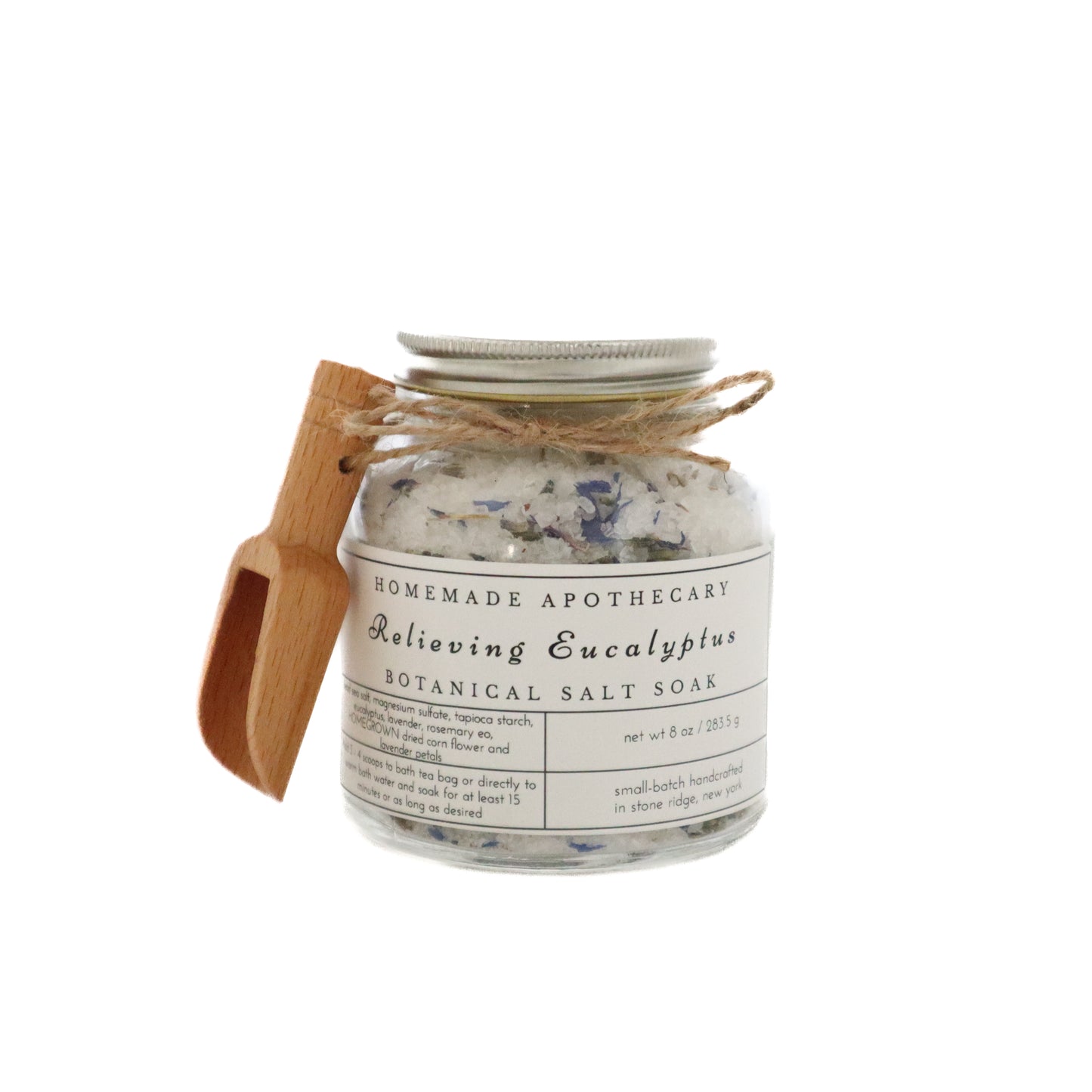 Relieving Eucalyptus Bath Salt Soak