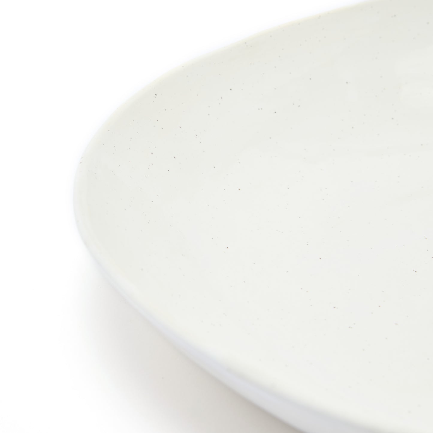 Grand Bowl - White Speckle