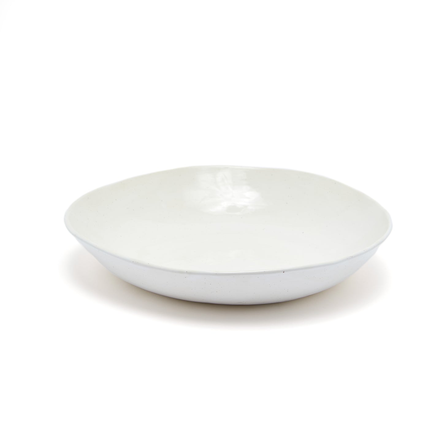 Grand Bowl - White Speckle