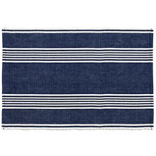 Bistro Stripe Indigo Placemat - Set of 4