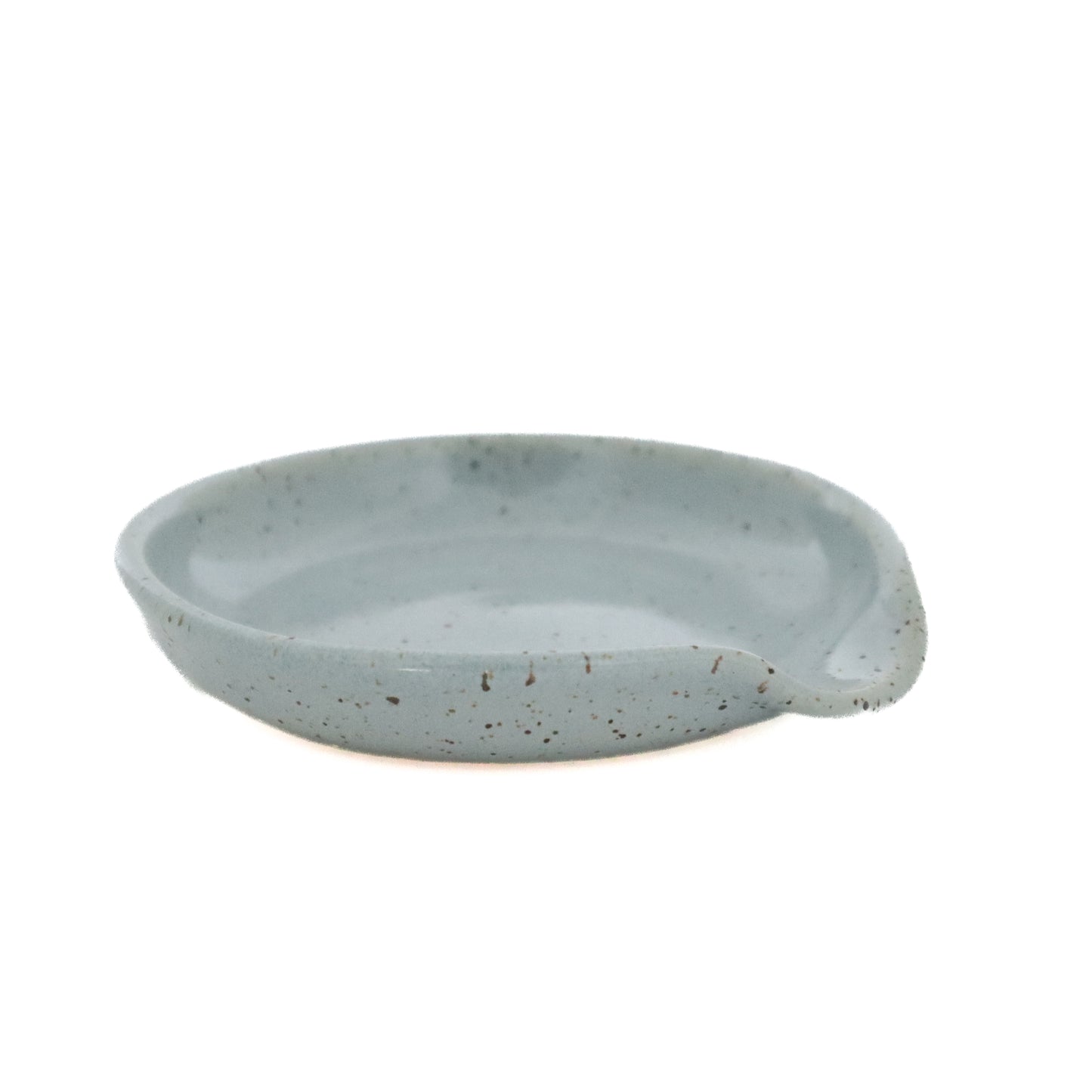 Ceramic Spoon Rest - Light Blue