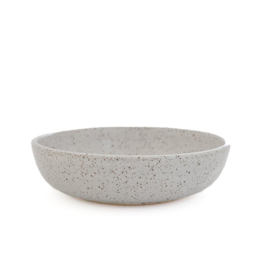 Ceramic Pasta Bowl - White