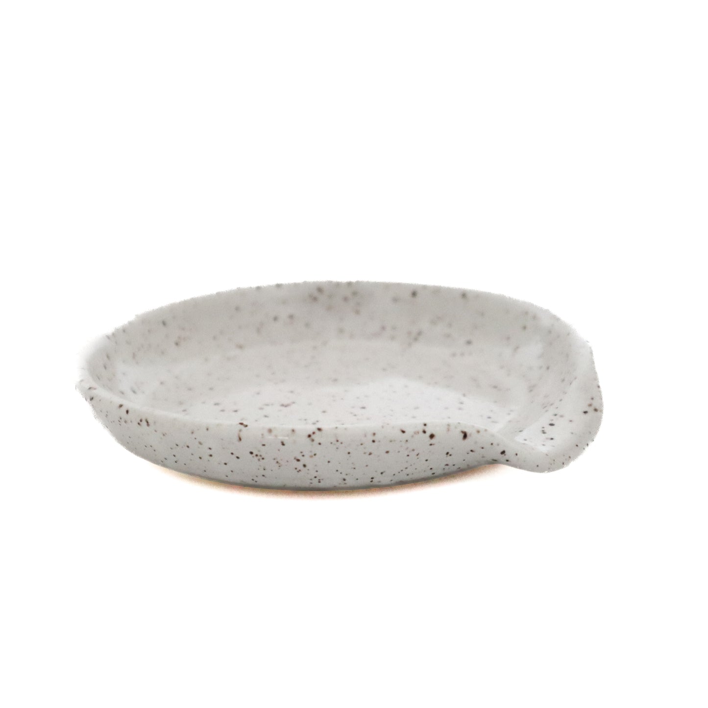 Ceramic Spoon Rest - White