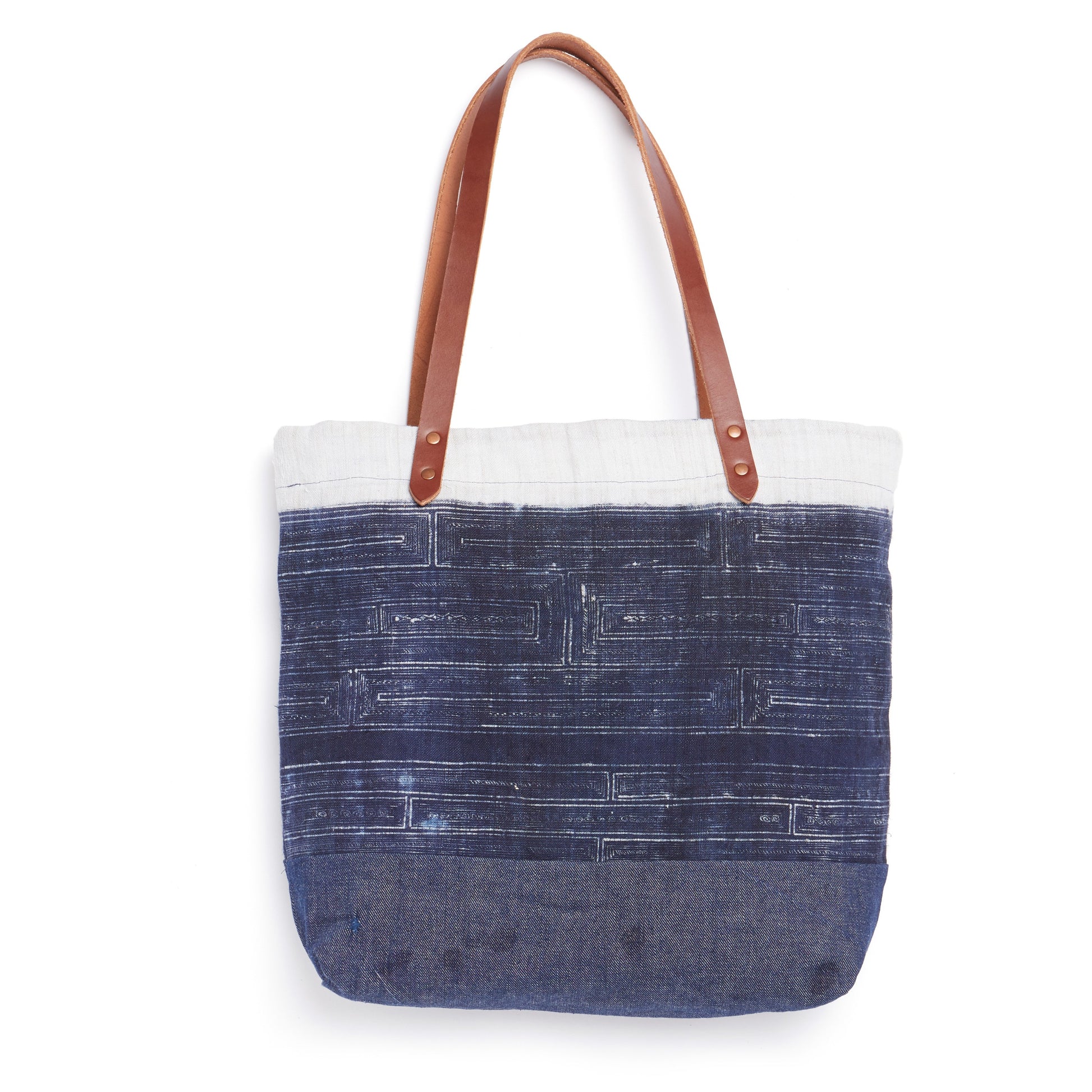 Vintage Indigo Tote
