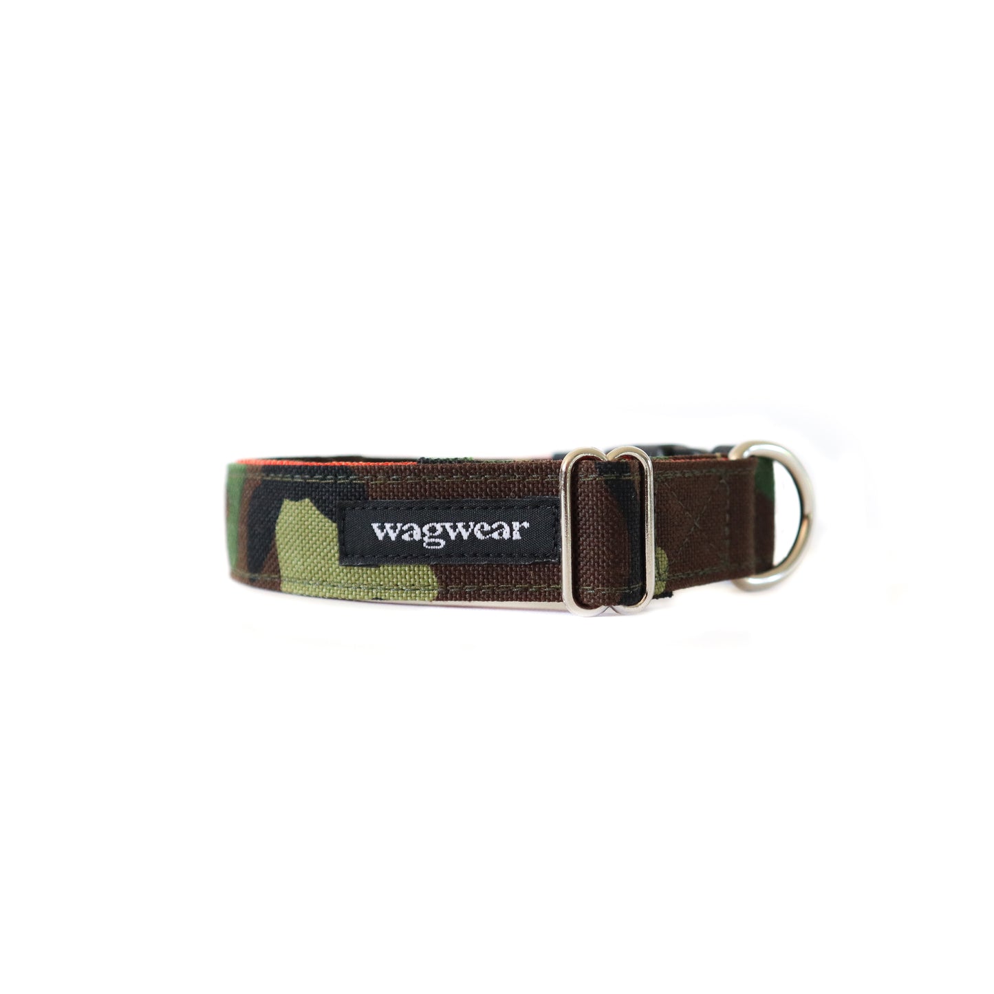 Cordura Metro Collar - Camouflage / Orange