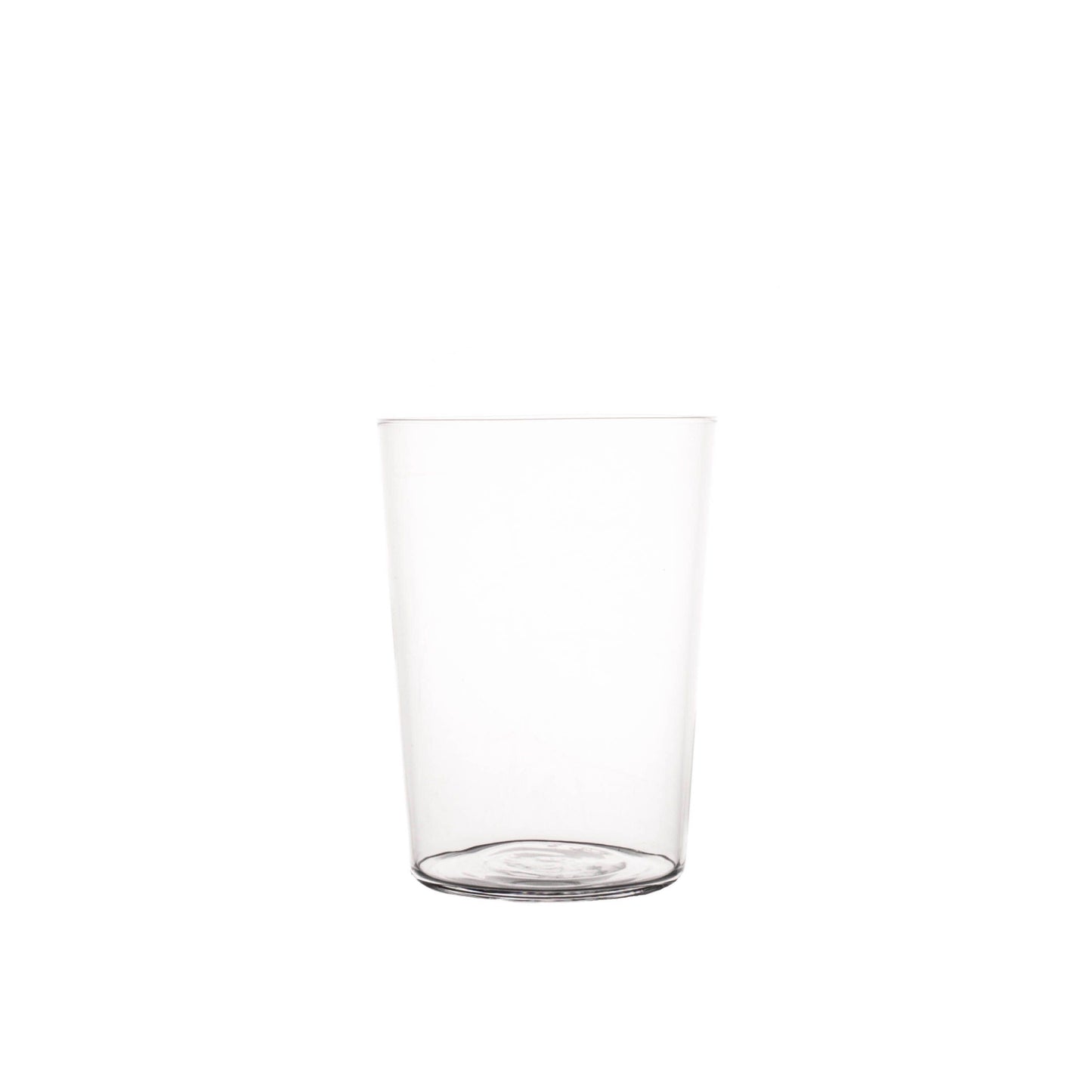 clear glass cup