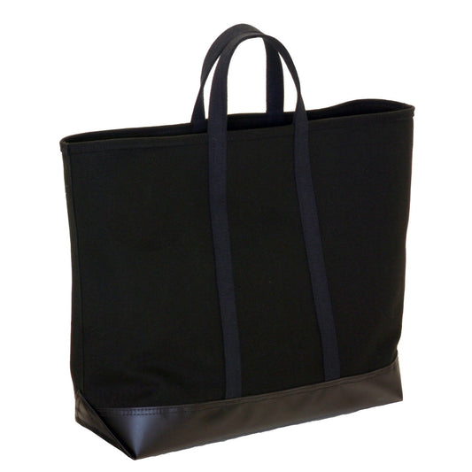 Black Canvas Tote